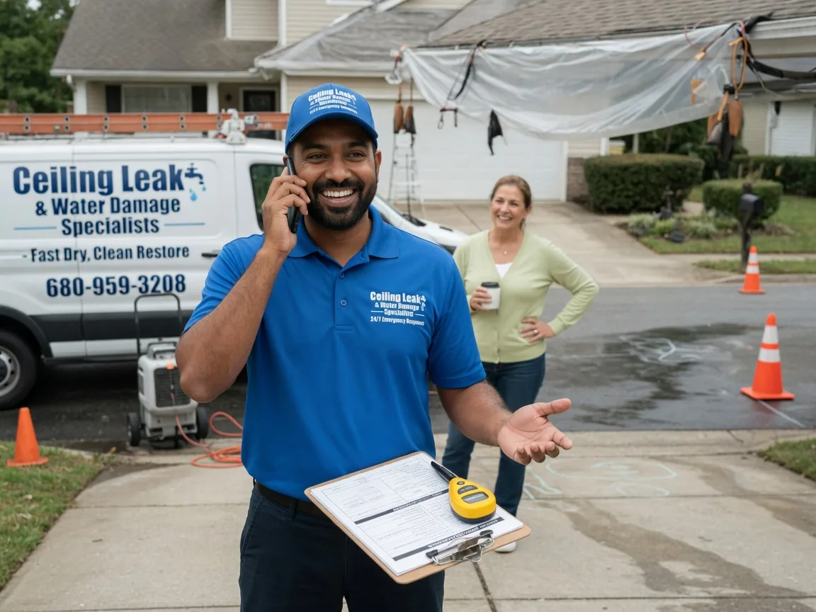 Ceiling Leak Cleanup Pomona, NJ FAQs